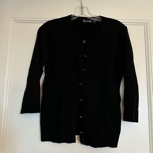 New York & Company black cardigan sweater - medium